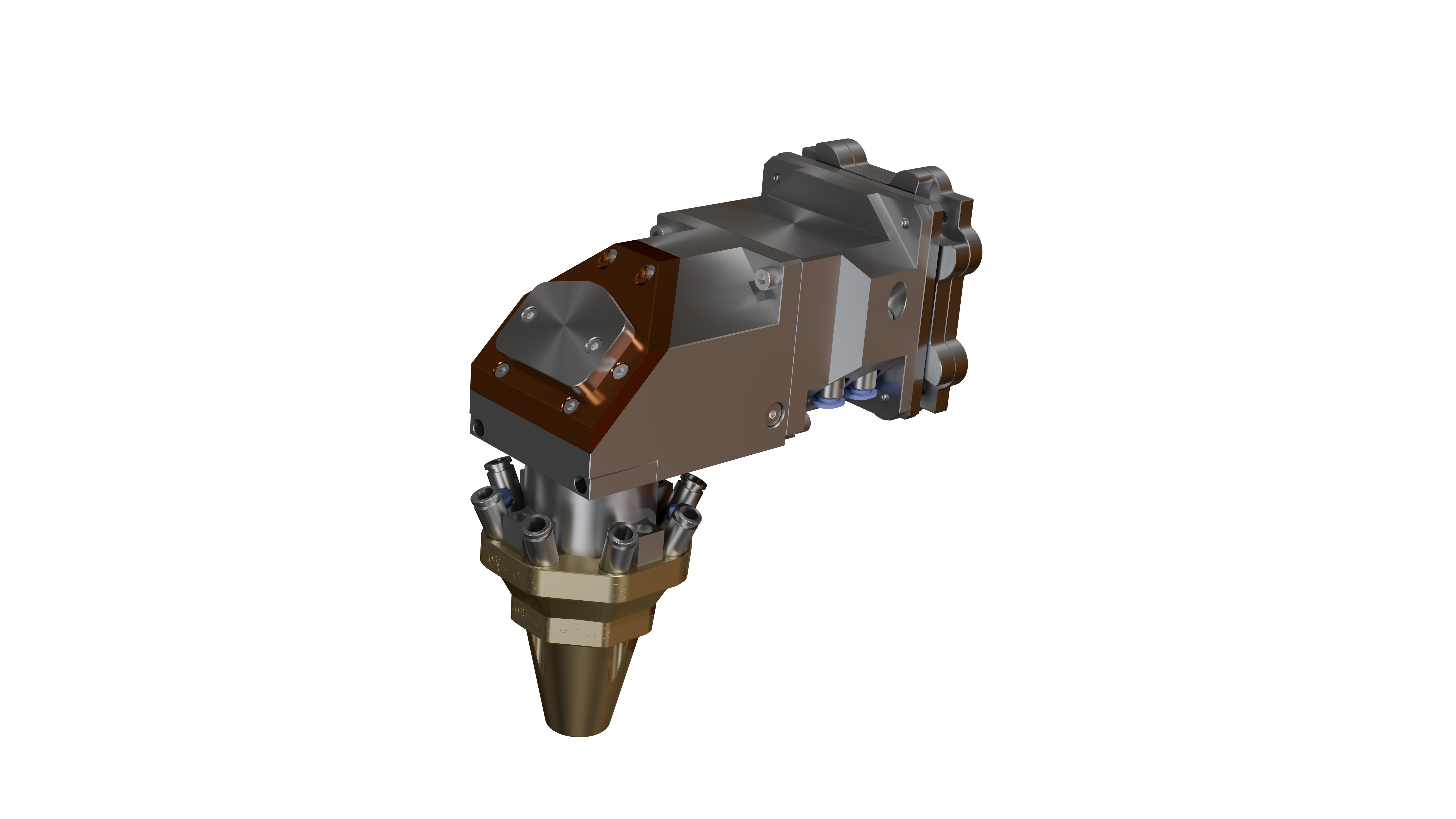 Winkeloptik für BLC-Düsen